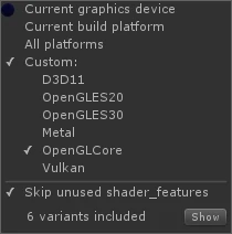 [转载]Unity 2018.2新功能：可编程着色器变体移除插图5